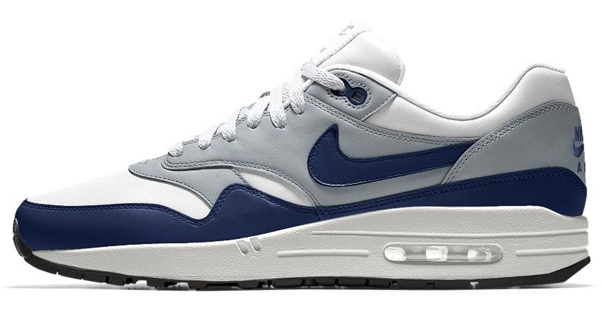 Nike White Air Max 1 Essential Id Men's Shoe for Men Lyst Nike White Air Max 1 Essential Id Men's Shoe for Men Lyst