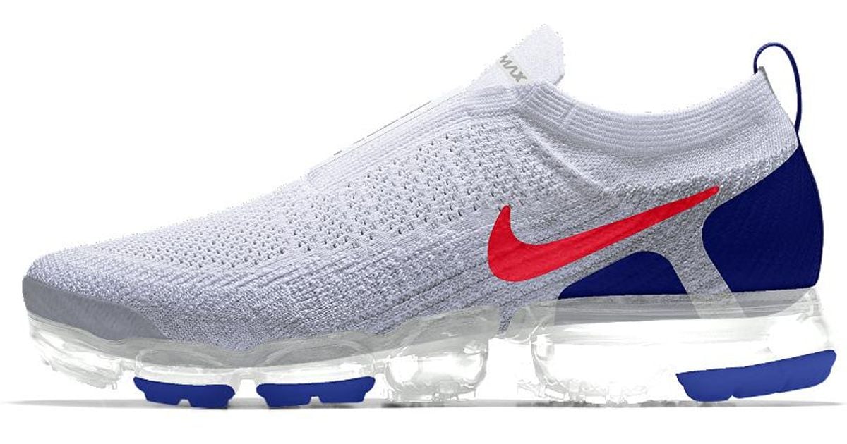 Nike Blue Air Vapormax Flyknit Moc 2 Id Men's Running Shoe for men Nike Running – Vapormax Flyknit – Sneaker
