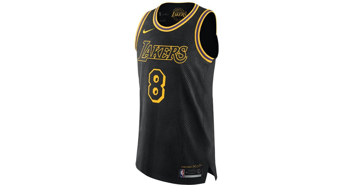 Lyst - Nike Kobe Bryant City Edition Authentic (los Angeles Lakers) Men ...