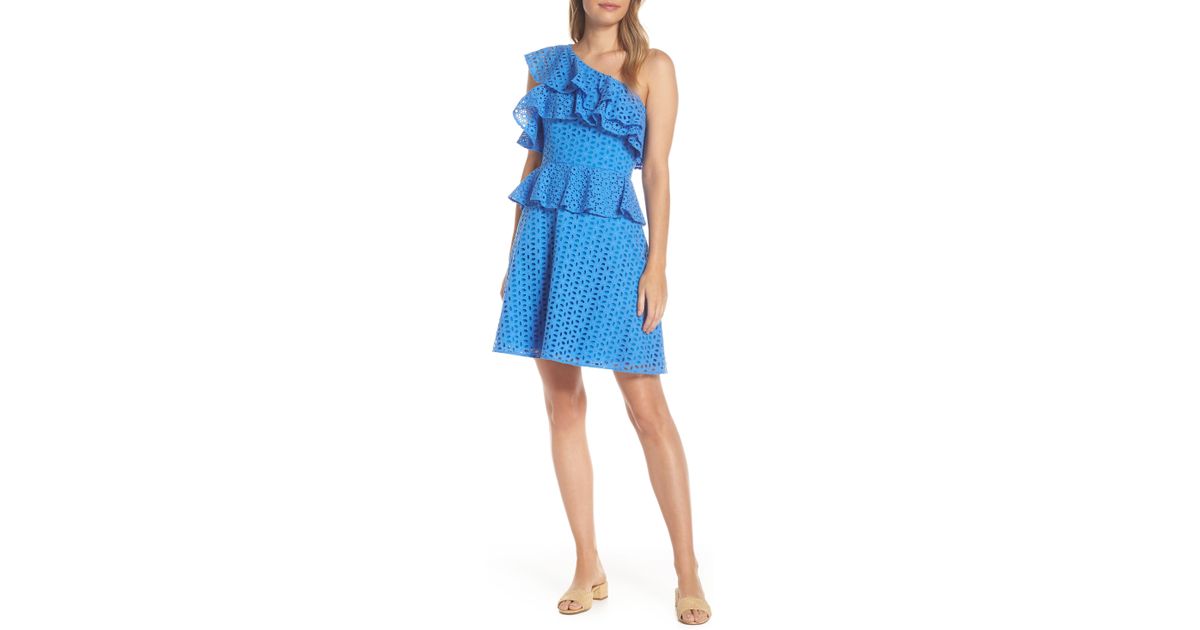 lilly pulitzer one shoulder