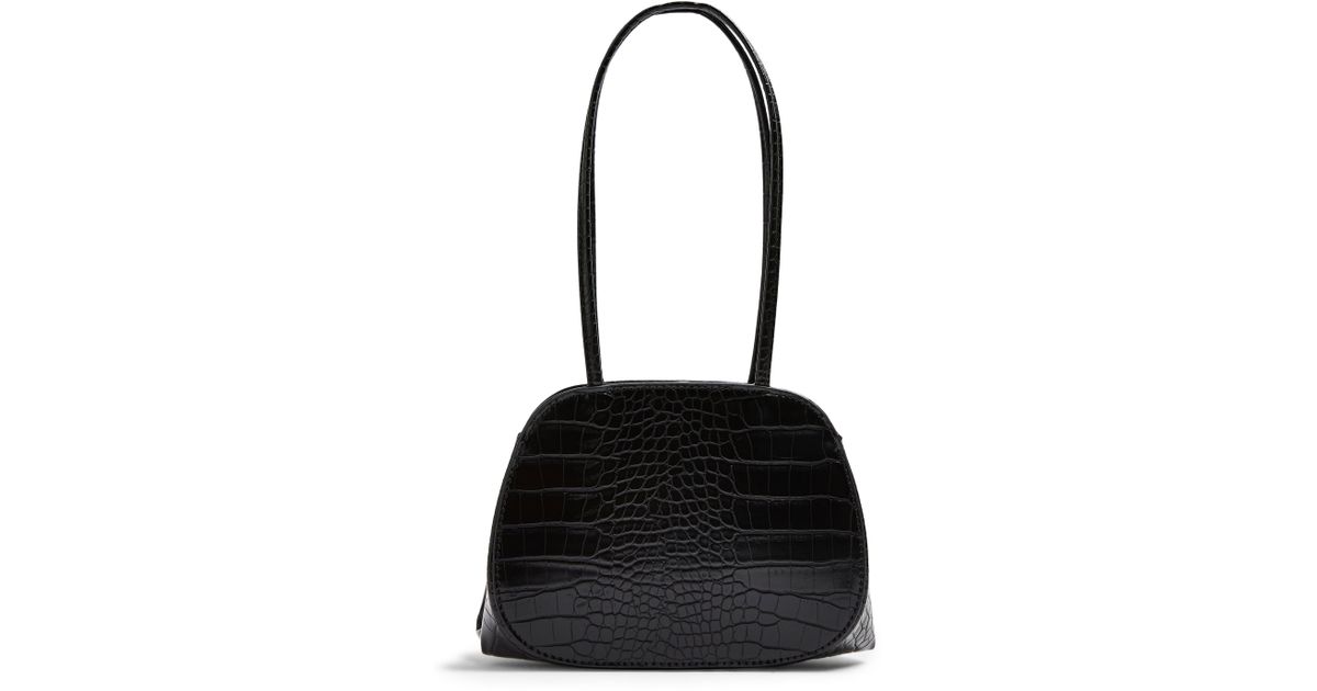 topshop marissa crocodile mini bag