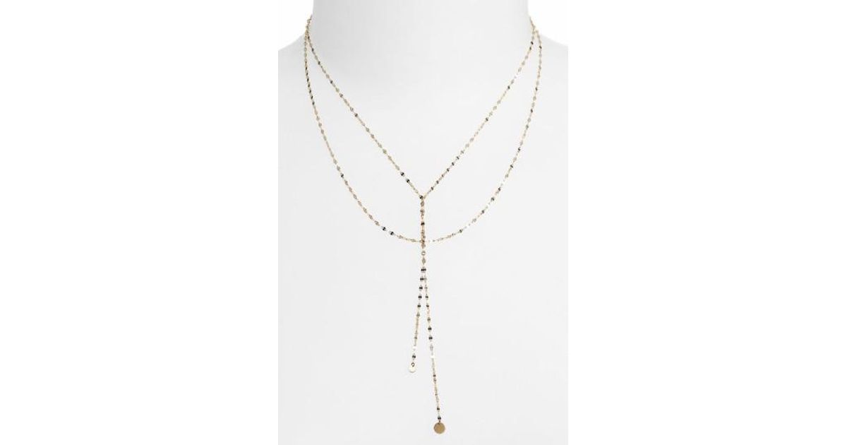 Lyst - Lana Jewelry 'Blake' Lariat Necklace in Metallic