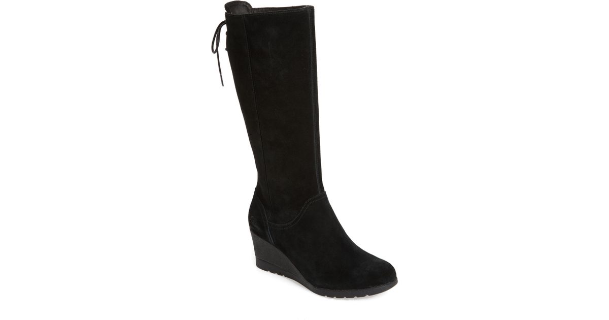 dawna waterproof wedge boot