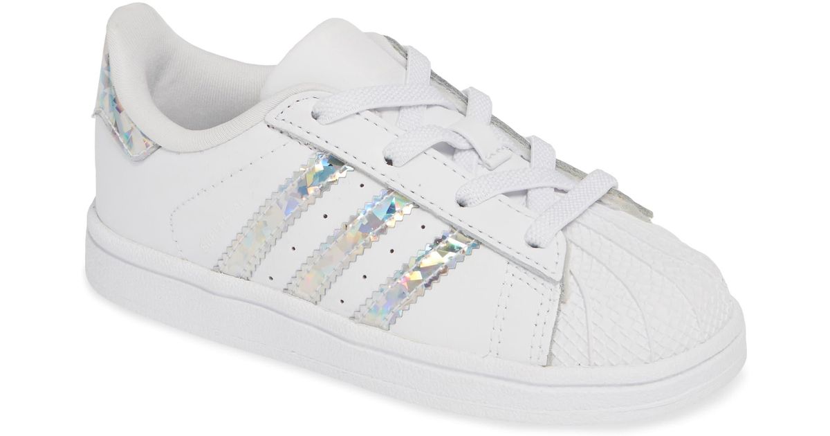 adidas Superstar Metallic Sneaker in Metallic - Lyst