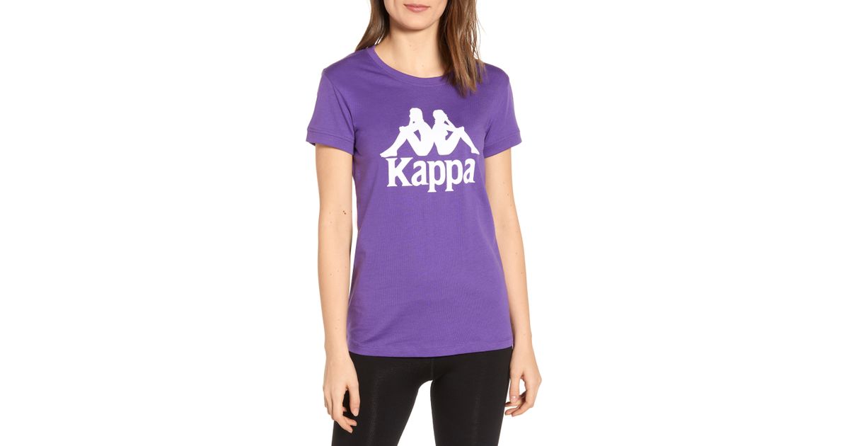 kappa purple shirt