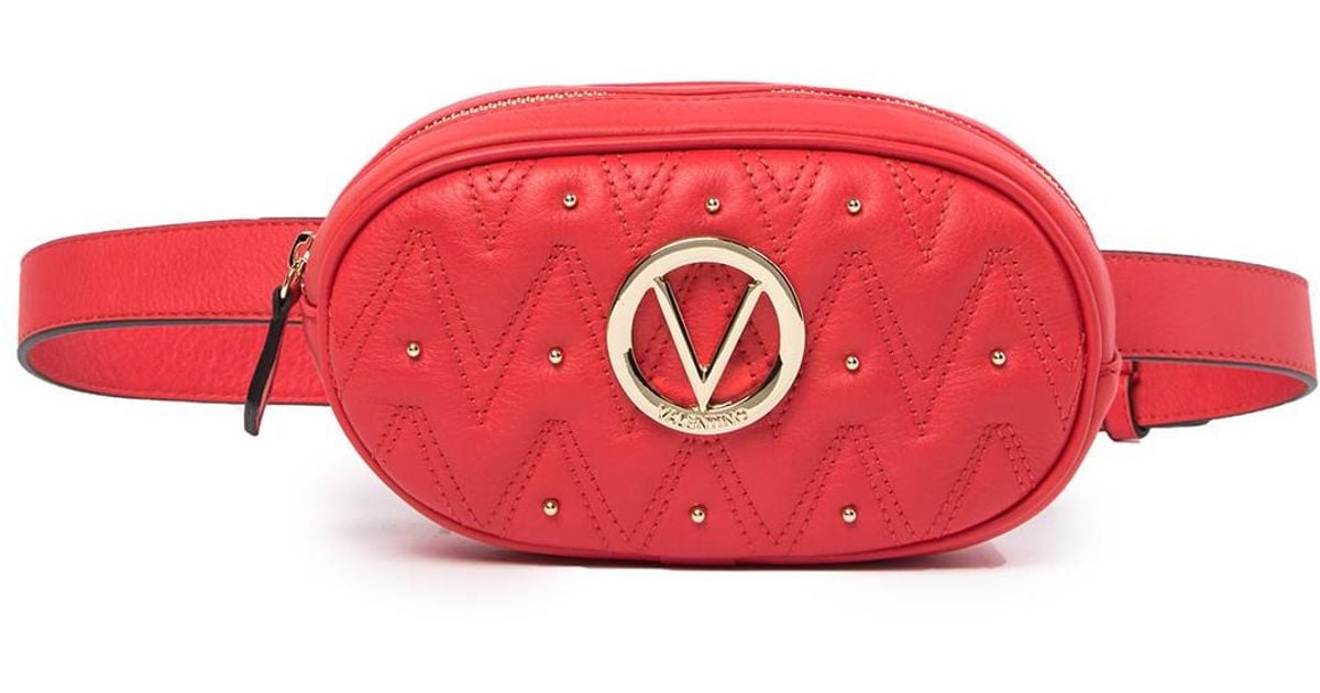 Lyst - Valentino By Mario Valentino Madaline Studded Leather Belt Bag