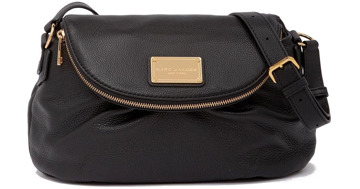 marc jacobs lock that leather messenger bag