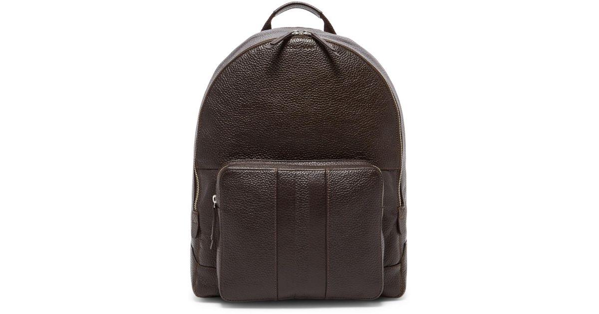 cole haan leather backpack