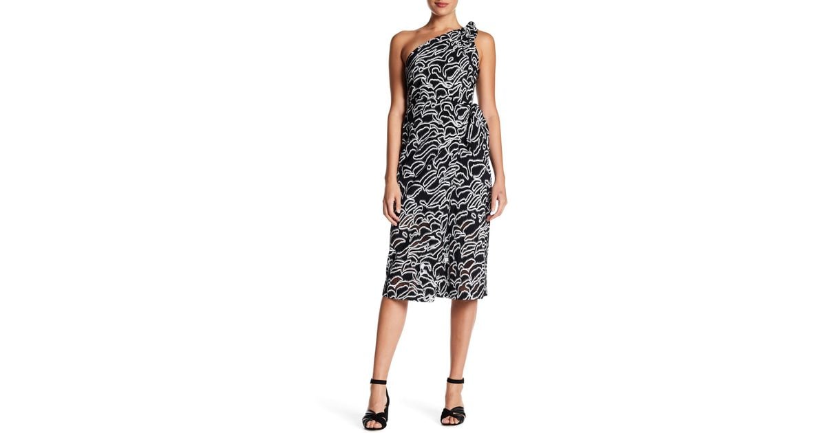 Diane Von Furstenberg One Shoulder Dress