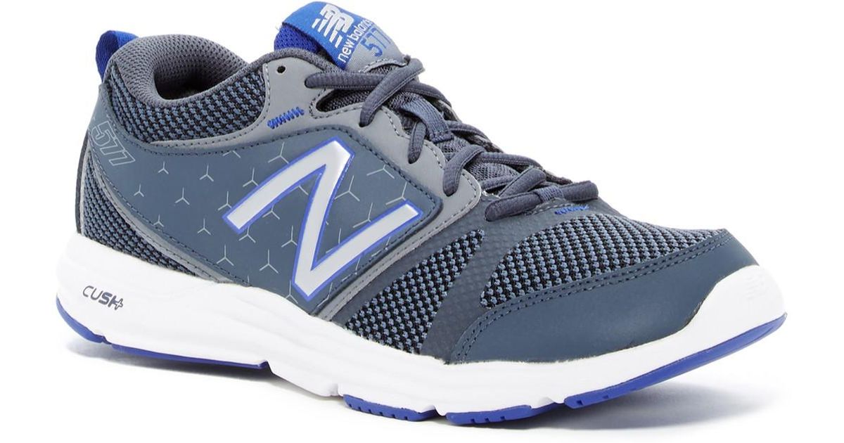 New balance Cush Training Shoe in Blue for Men | Lyst