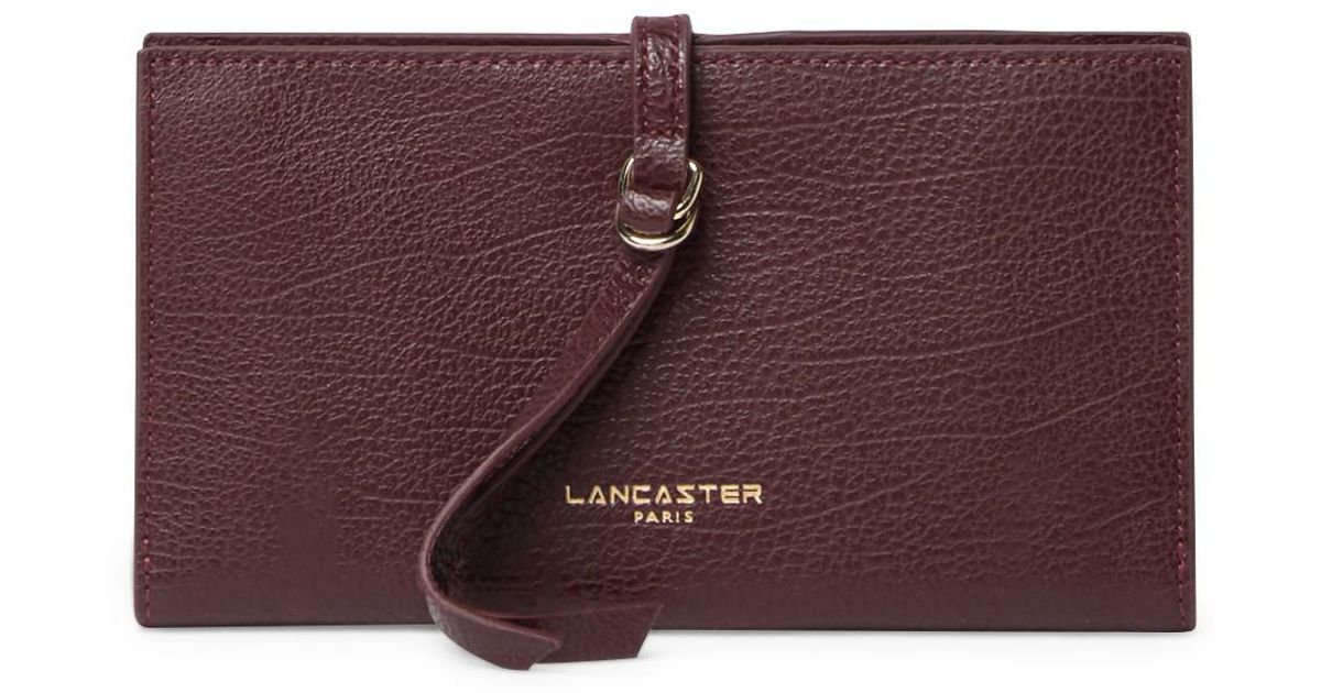 Lancaster Paris Dune Leather Wallet - Lyst