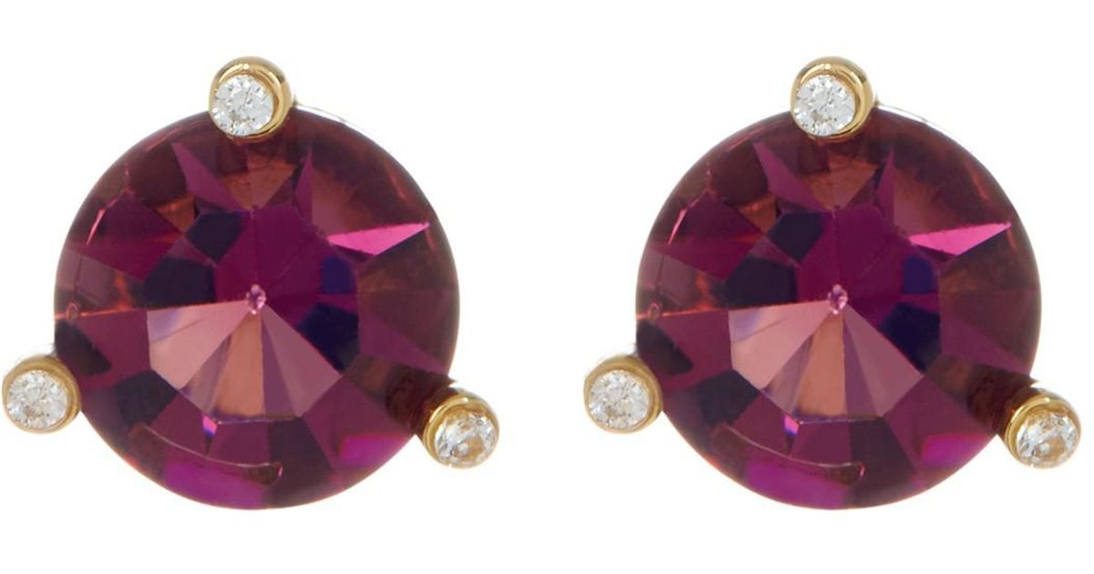 Lyst Kate Spade Rise And Shine Montana Small Stud Earrings