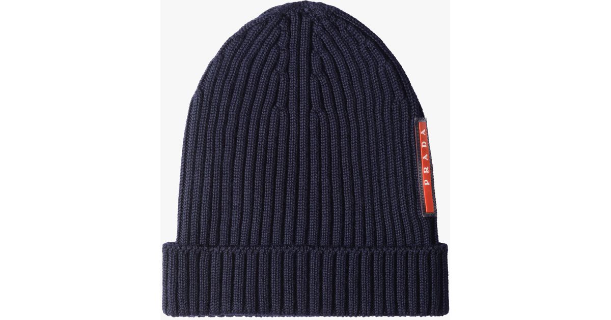 prada wooly hat
