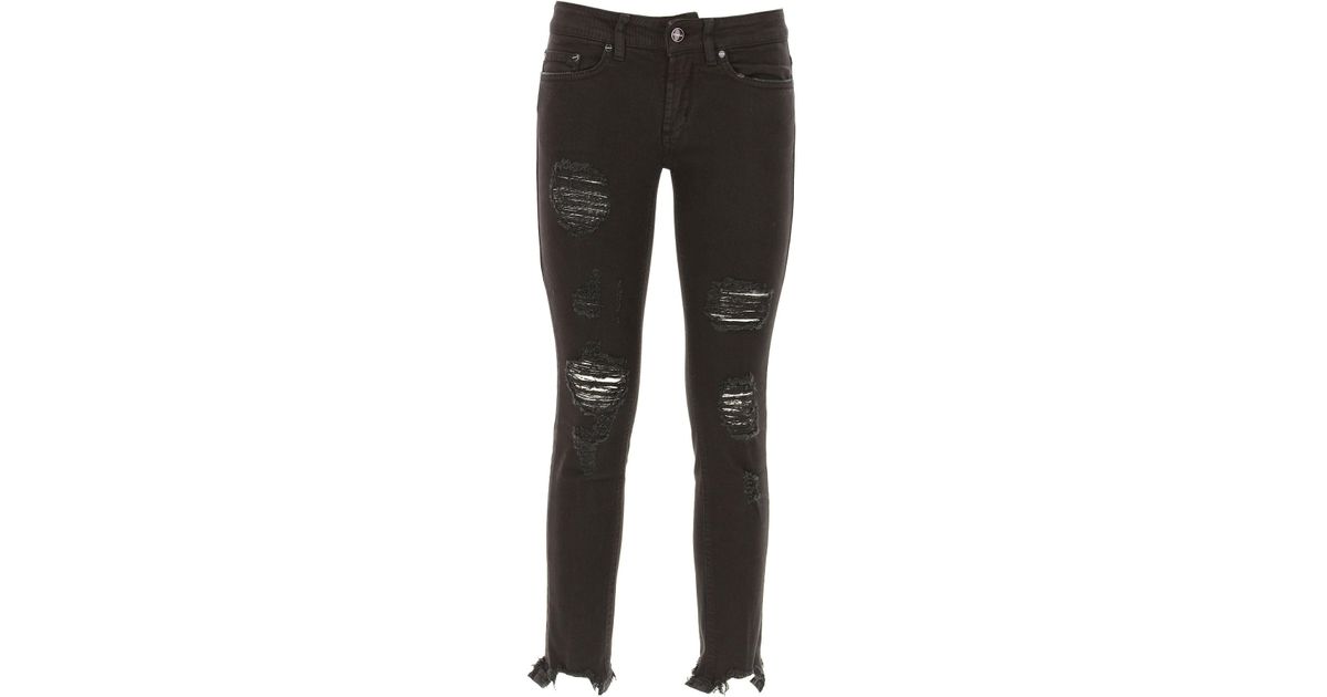 Dondup Denim Jeans On Sale in Black - Save 5% - Lyst