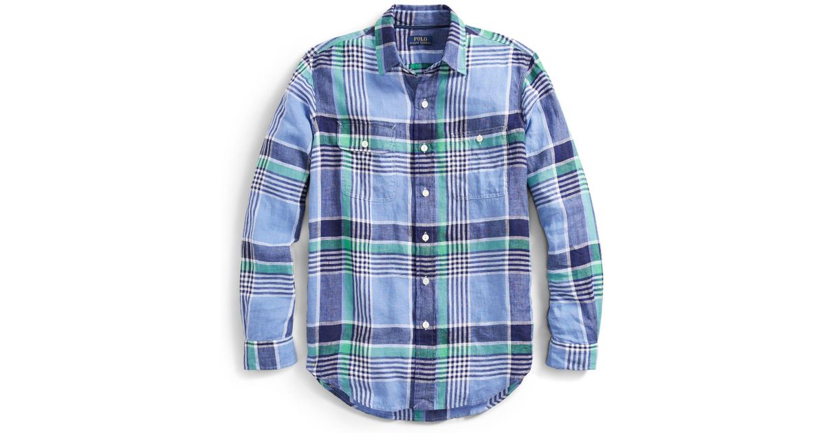 classic fit plaid workshirt