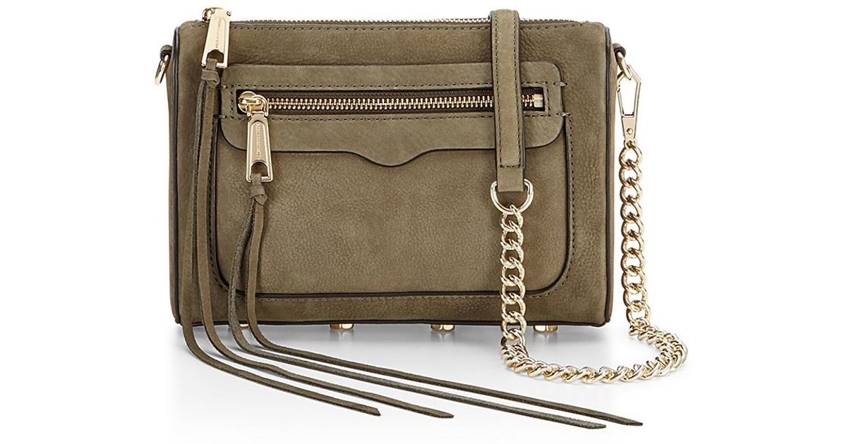 rebecca minkoff olive green crossbody