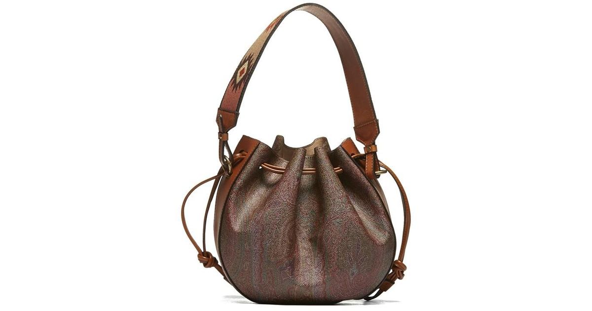 Lyst Etro Handbags Multicolor In Brown