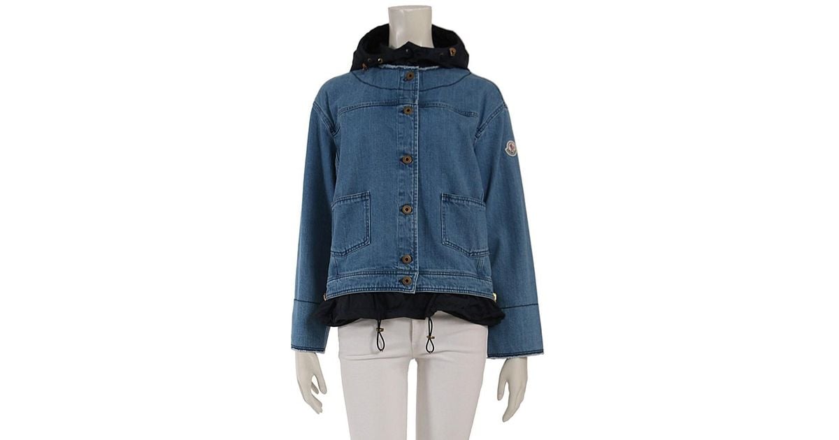 moncler denim jacket moncler denim jacket