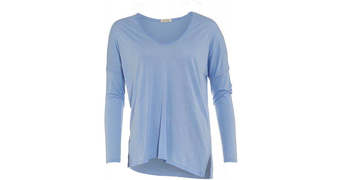 Lyst American Vintage Sandy Cornflower Blue Top In