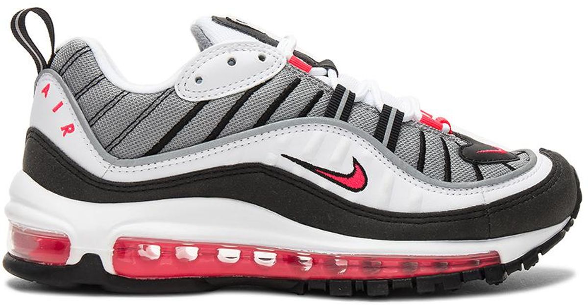 Nike White Air Max 98 Sneaker for Men Lyst Nike White Air Max 98 Sneaker for Men Lyst