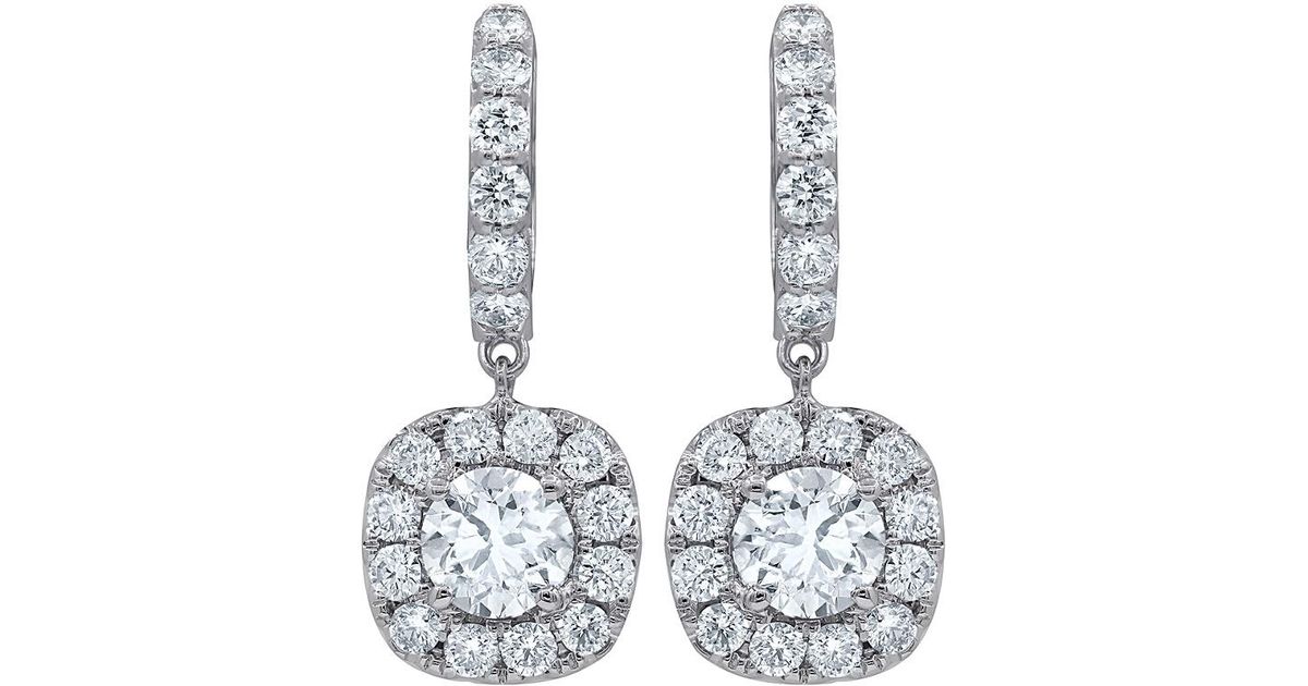 Diana M. Jewels . Fine Jewelry 18k 1.50 Ct. Tw. Diamond Earrings - Lyst