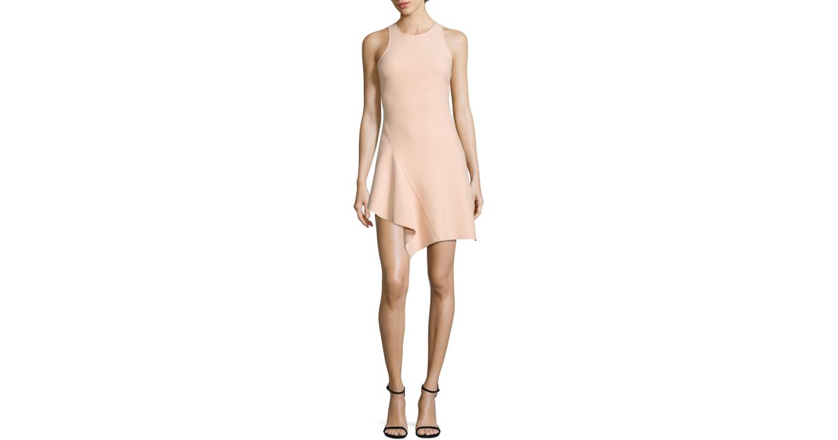 Lyst Elizabeth And James Hattie Racerback Ruffle Dress In Pink