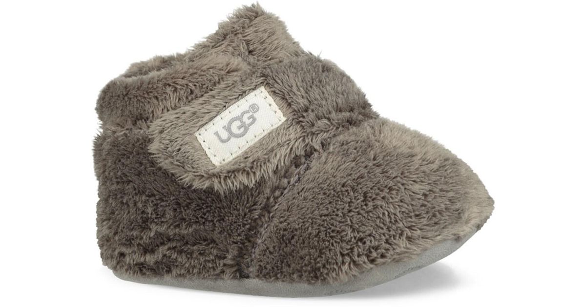 UGG Baby's Twopiece Bixbee And Lovey Booties & Blanket Set Grey in