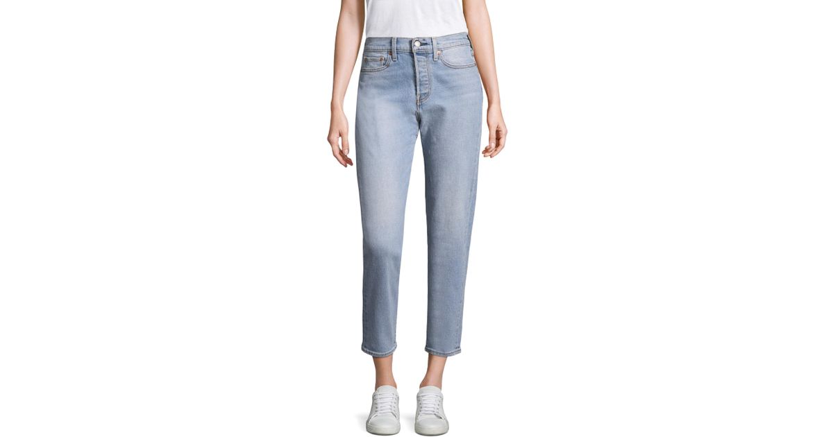 levi's wedgie bauhaus blue