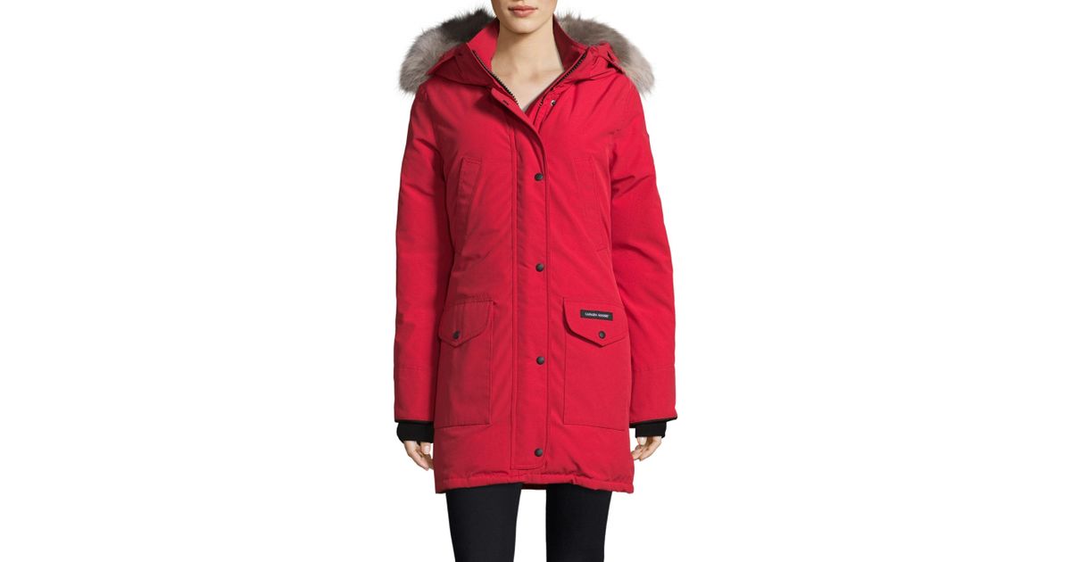 canada goose red trillium parka canada goose red trillium parka