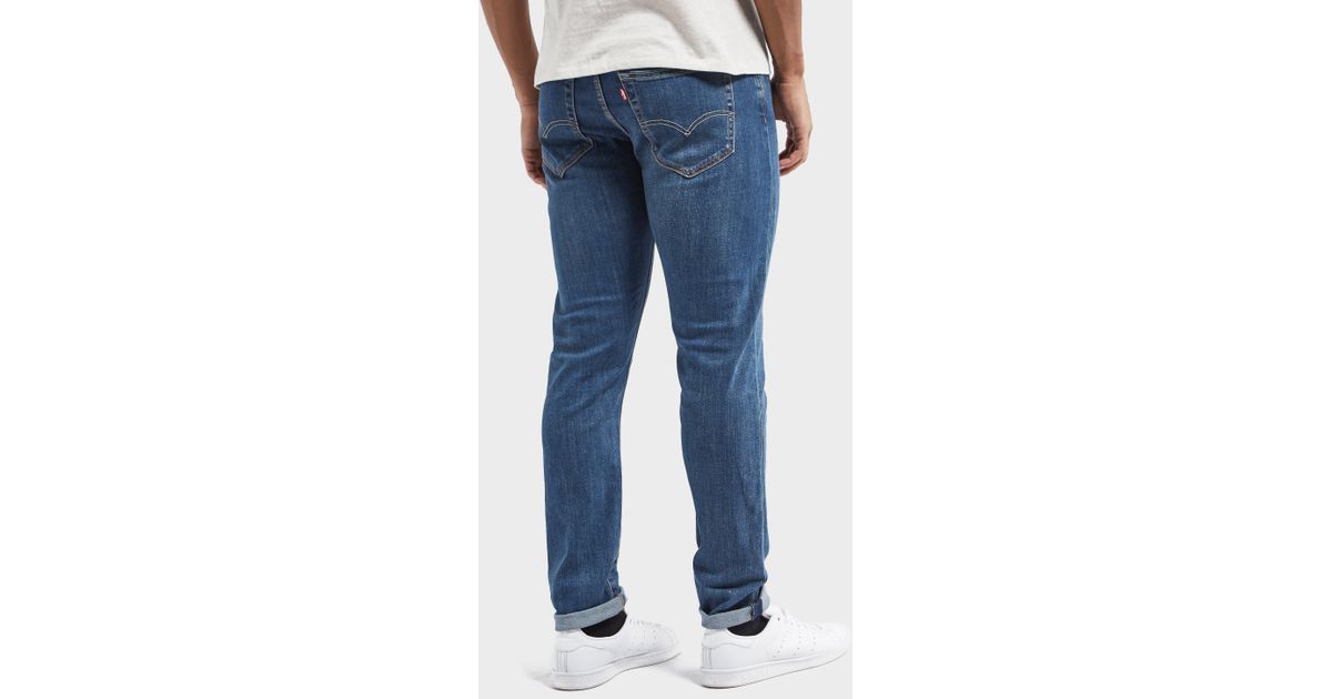 levi's 512 slim tapered jeans blue