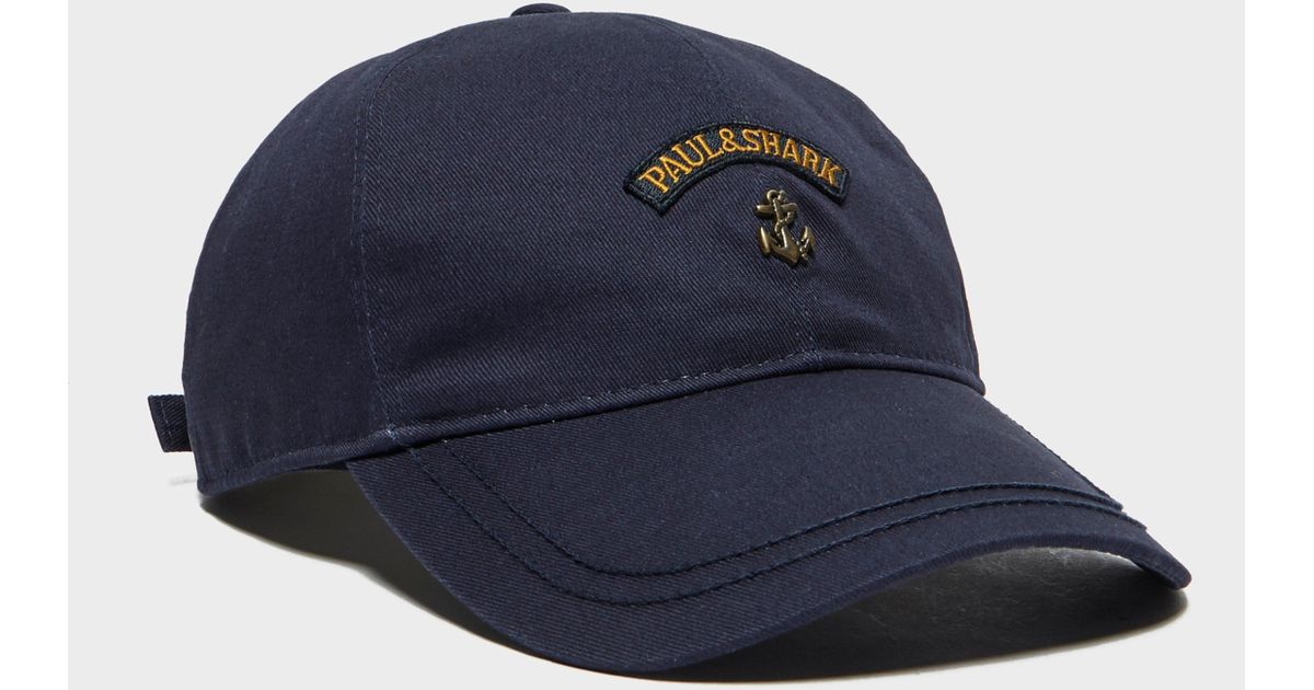 Lyst - Paul And Shark Anchor Cap in Blue for Men