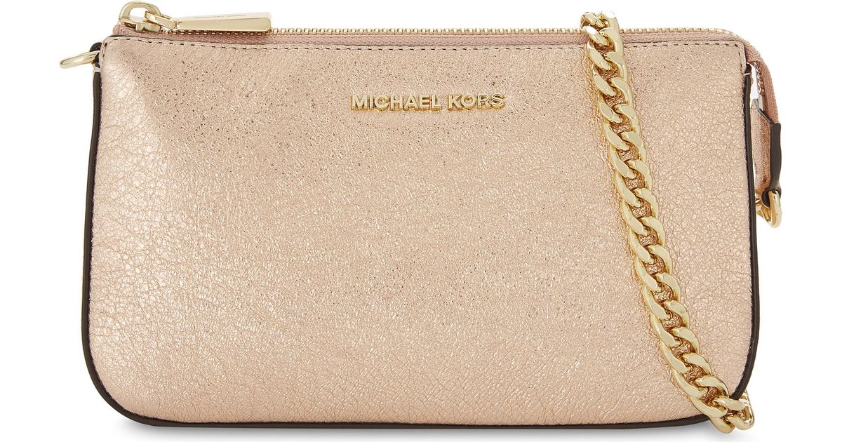 Lyst Michael Kors Mini Amor Glitter Shoulder Bag