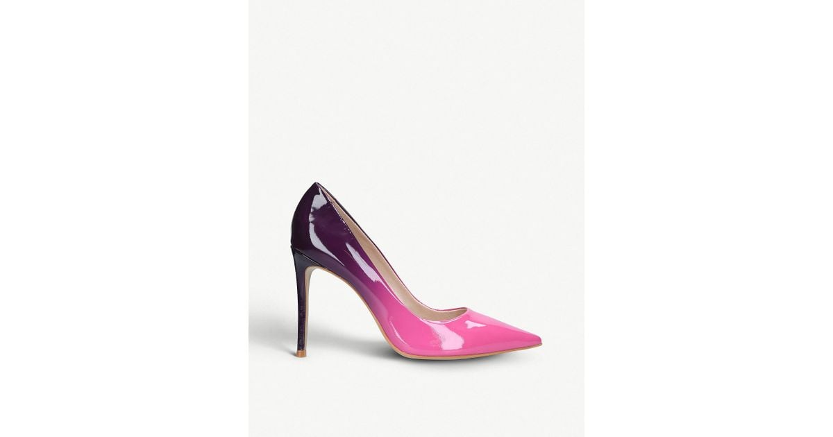 Lyst - Carvela Kurt Geiger Purple 'alice 2' High Heel Court Shoes In Purple