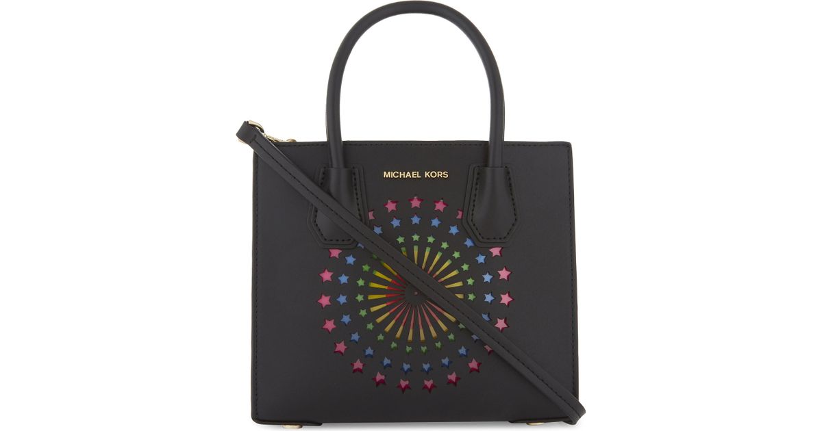 michael kors clear rainbow tote