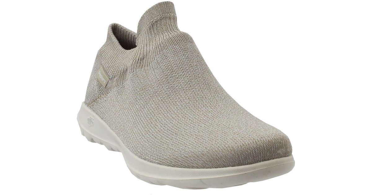 skechers stretch knit tennis shoes