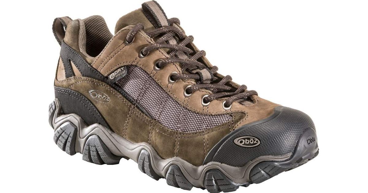 oboz men's firebrand ii low bdry shoe