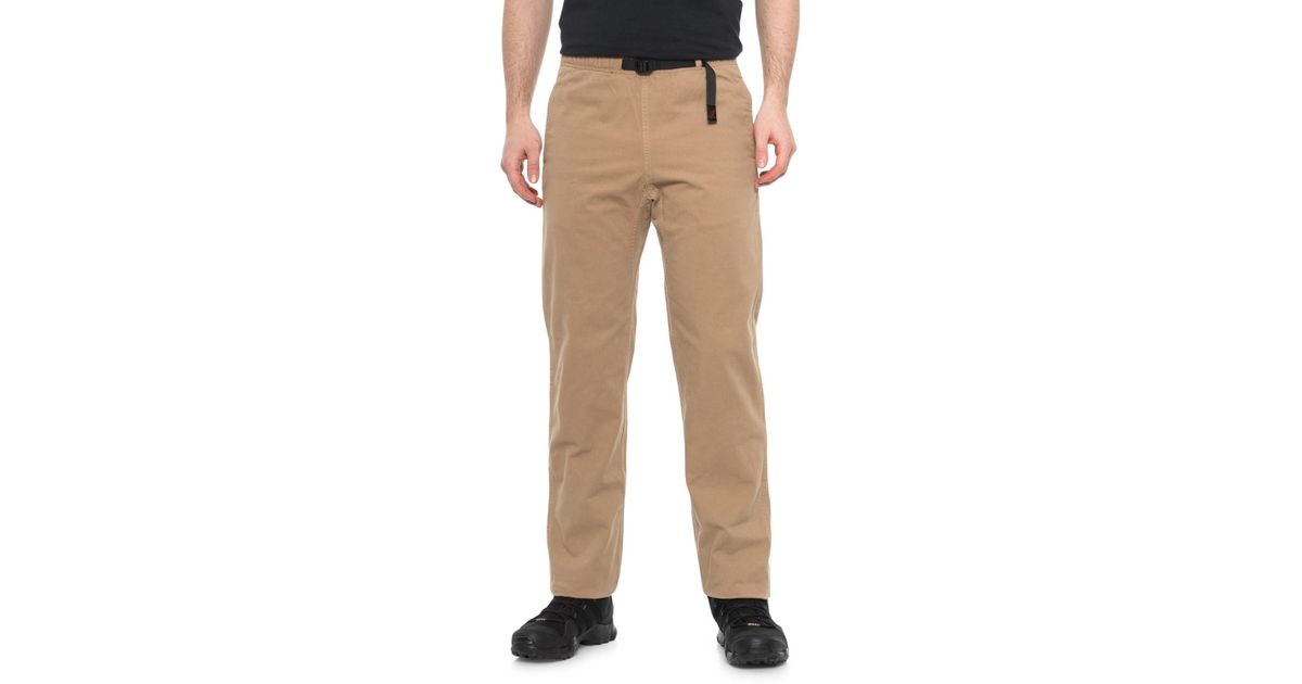 gramicci pants khaki grey