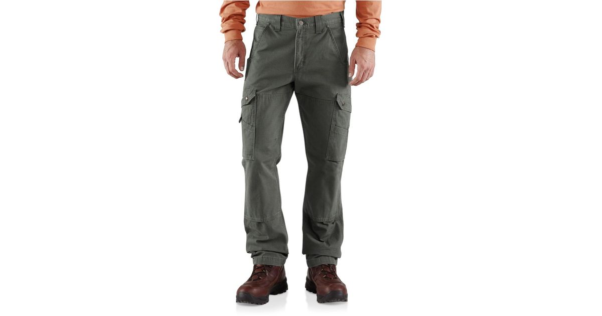 Carhartt Ripstop Cargo Work Pants in Gray for Men - Lyst