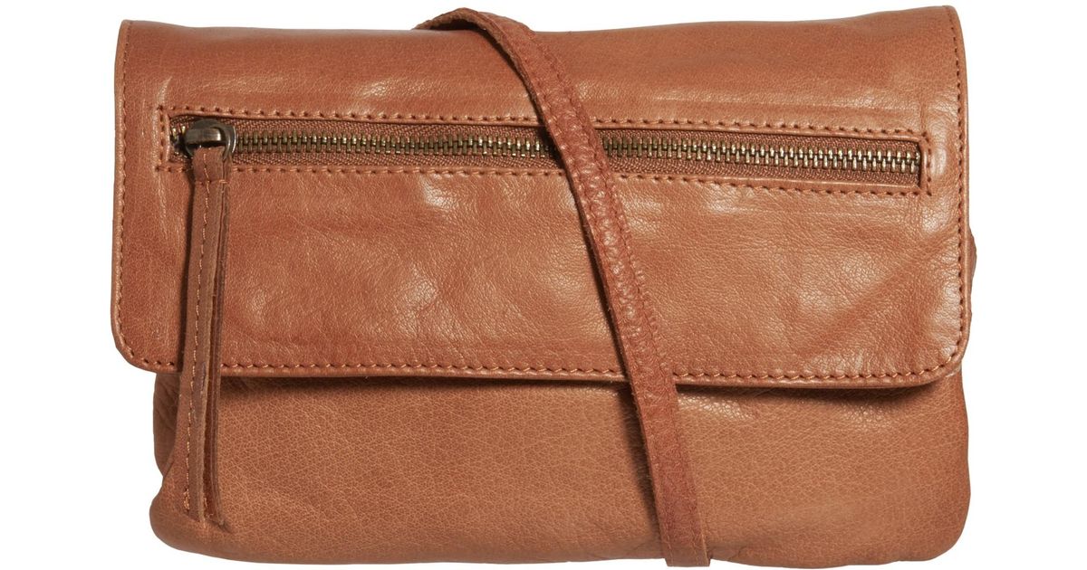 fossil hazel crossbody