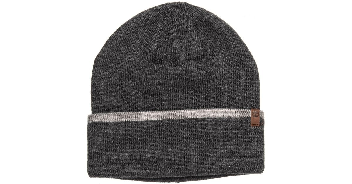 Timberland Gray Stripe Cuff Watch Cap (for Men) for Men Lyst Timberland Gray Stripe Cuff Watch Cap (for Men) for Men Lyst