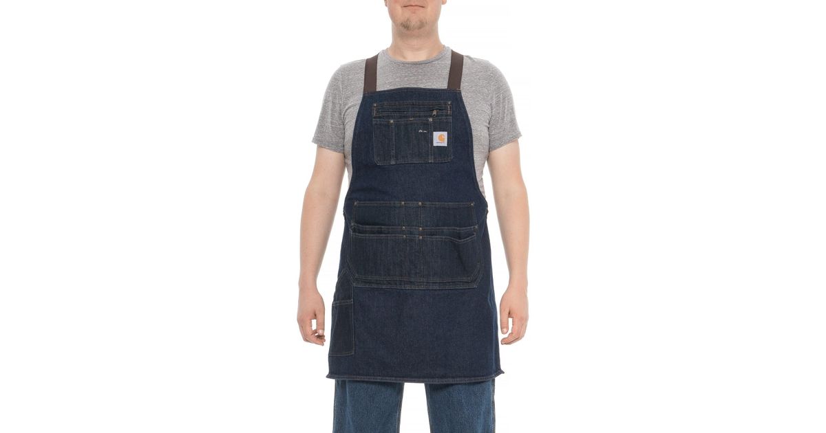 Carhartt Denim Apron in Blue for Men Lyst