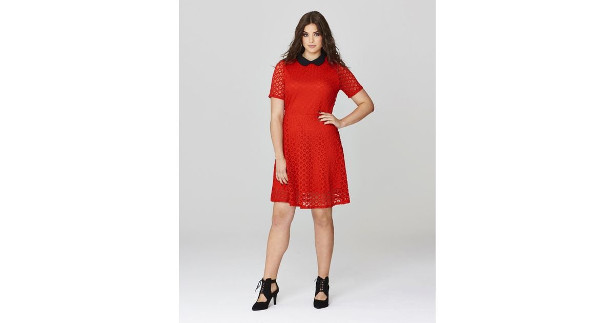 simply be red dress