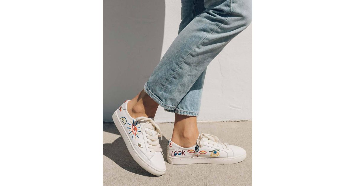 Soludos Ibiza Look Sneaker in White - Lyst