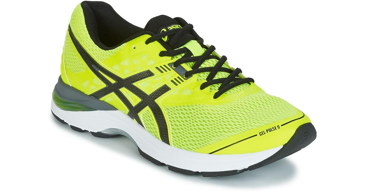 asics gel pulse 9 yellow