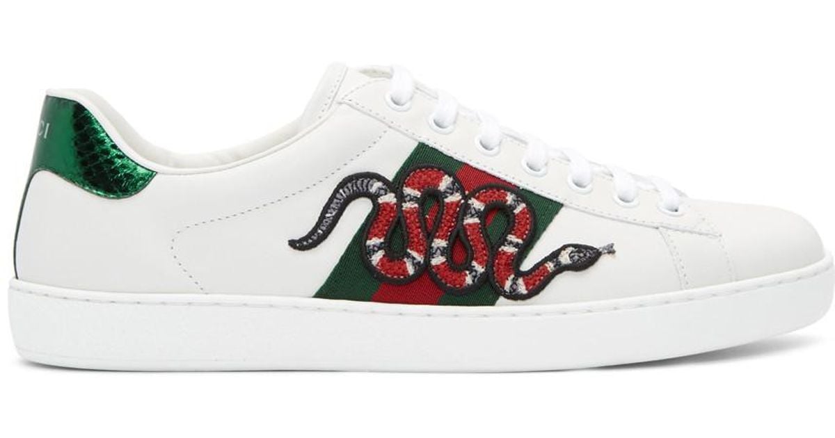 white mens gucci sneakers