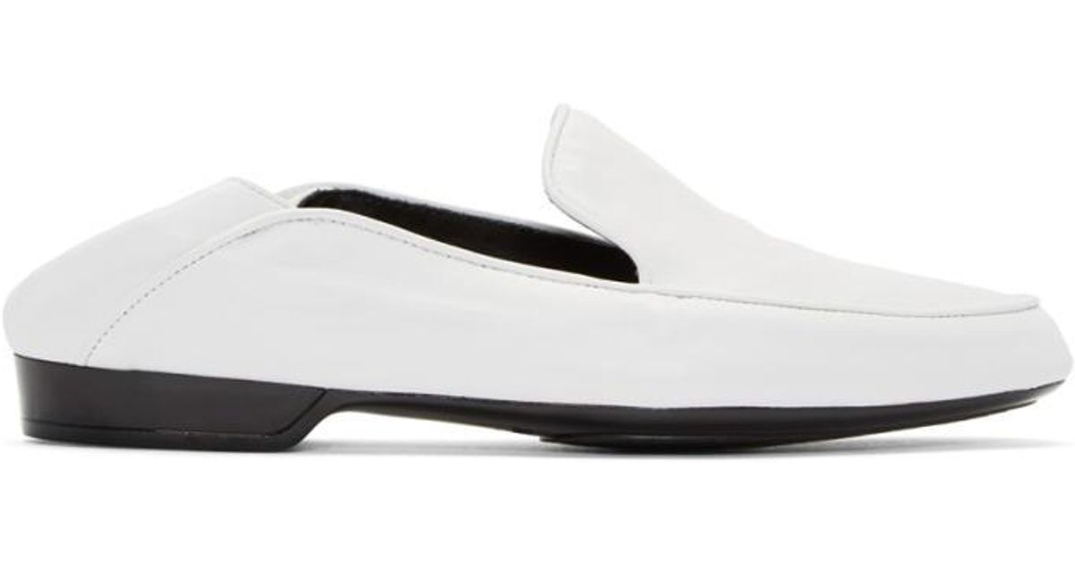 Lyst - Robert Clergerie White Fanim Loafers in White