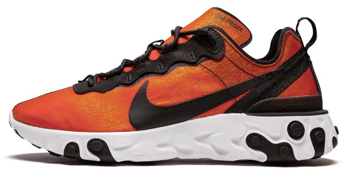 mens nike react element black