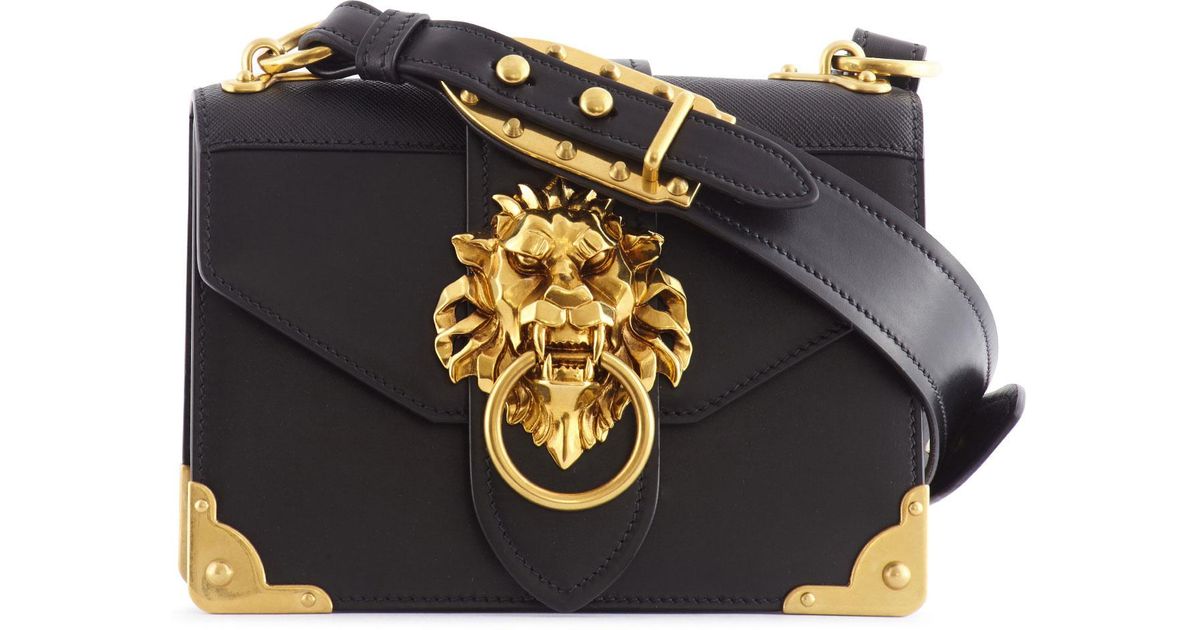 prada milano bag lion