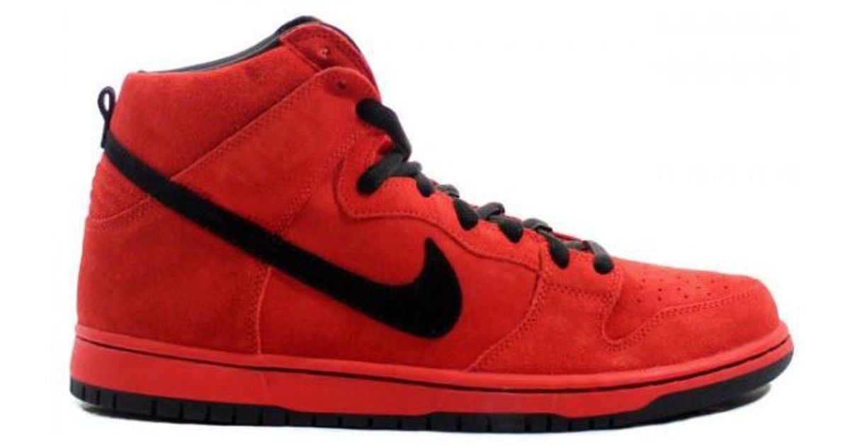 Nike Dunk Sb High Red Devil for Men - Lyst