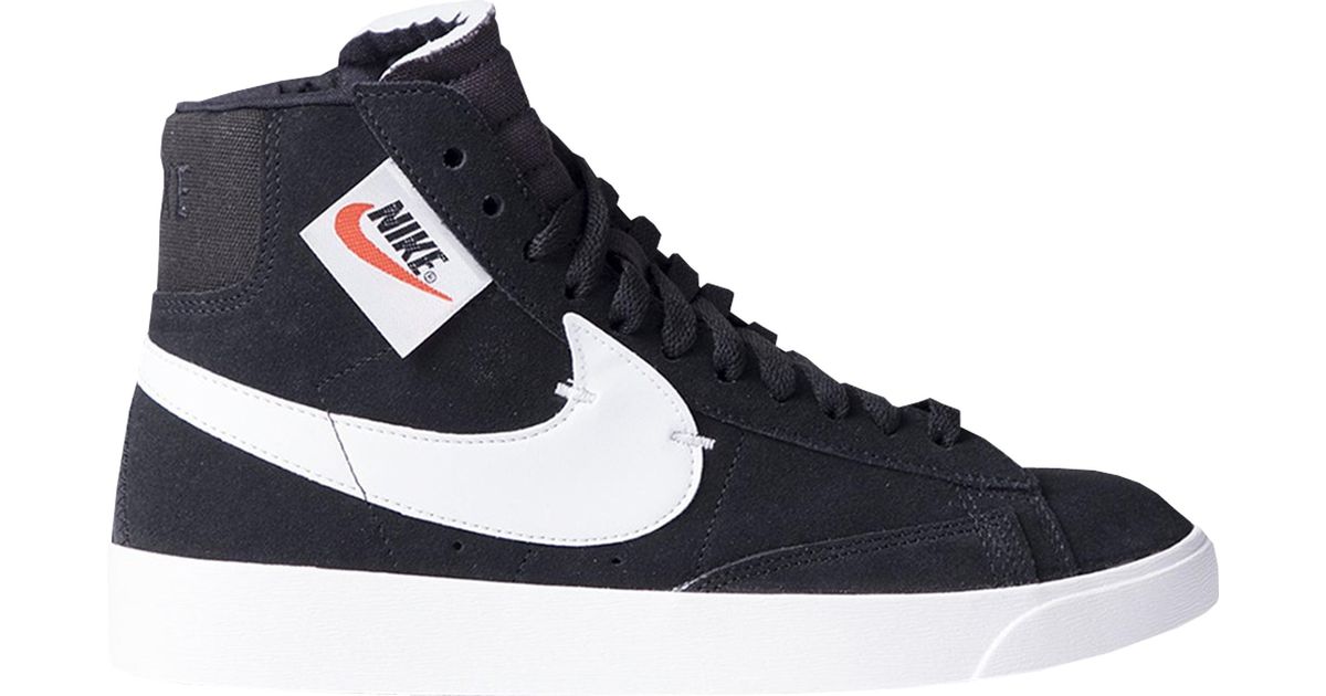 nike blazer mid rebel gray 90s sneaker